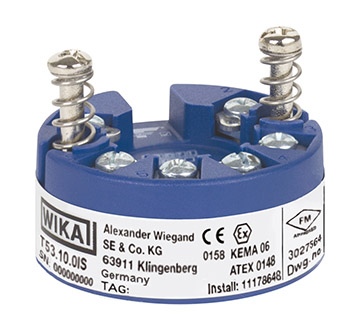 Model T53 Fieldbus temperature transmitters