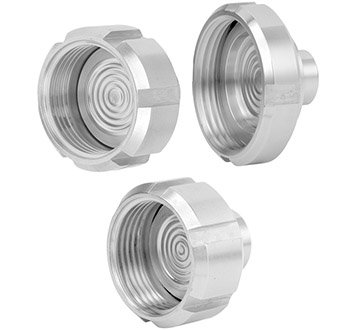 Models 990.18, 990.19, 990.20, 990.21 Diaphragm seal with sterile connection
